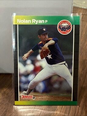 Nolan Ryan 1989 Donruss Houston Astros Baseball Card